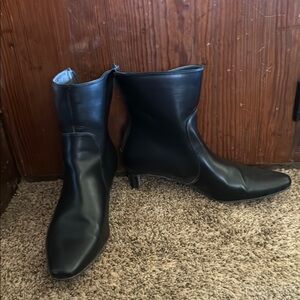 Elegant Black Women's Ankle Boots